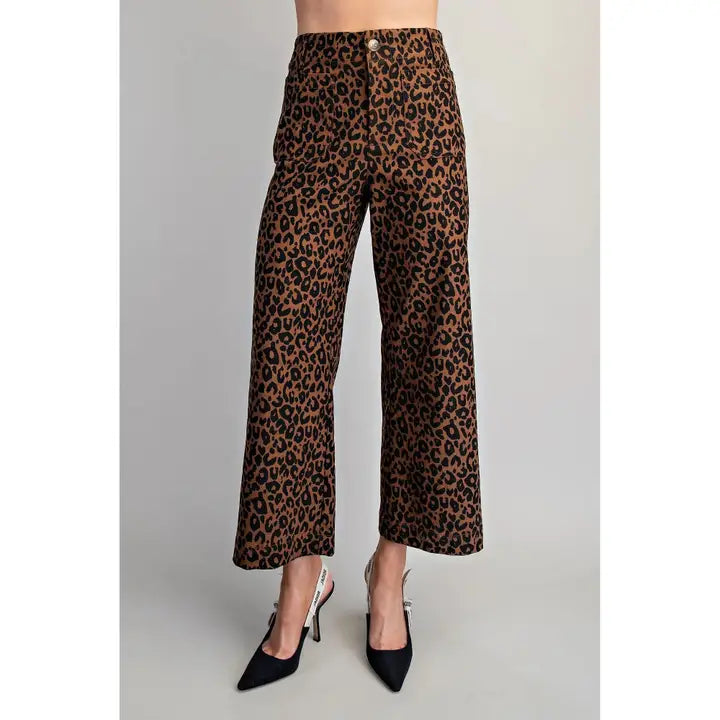Leopard Printed Pants