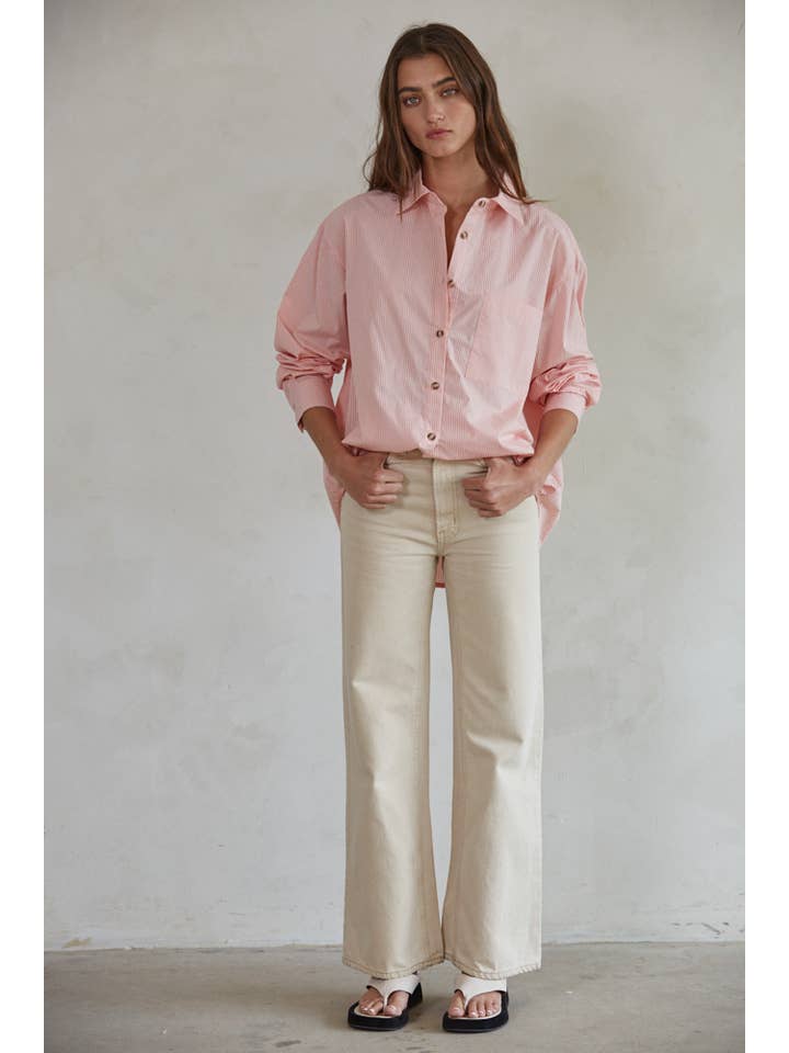 Beaufort Shirt - Coral