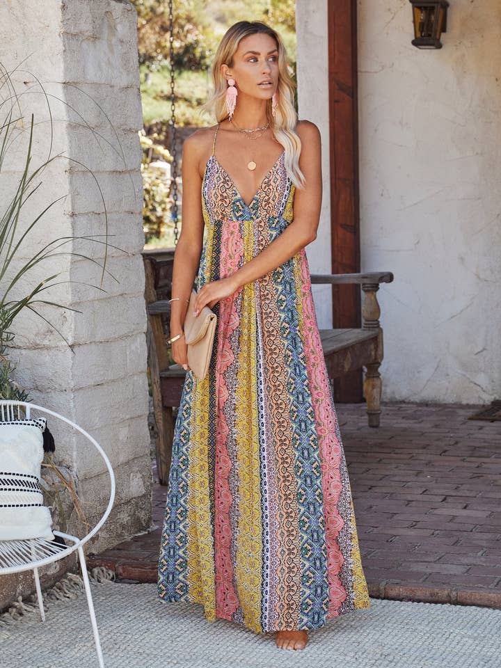 Sonia Maxi Dress - Multi