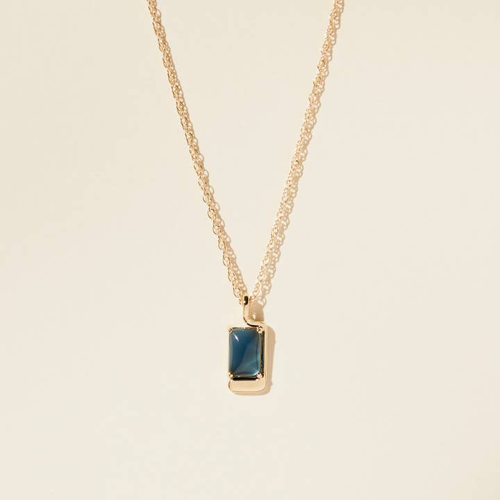Foster Necklace - Blue