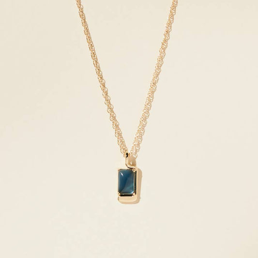 Foster Necklace - Blue