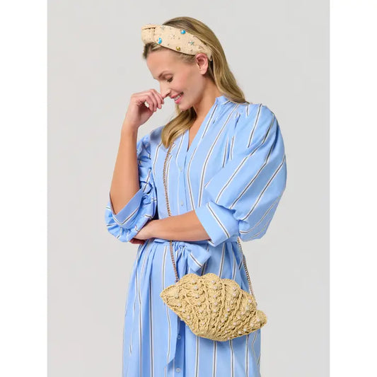 Shell Cross Body - Natural