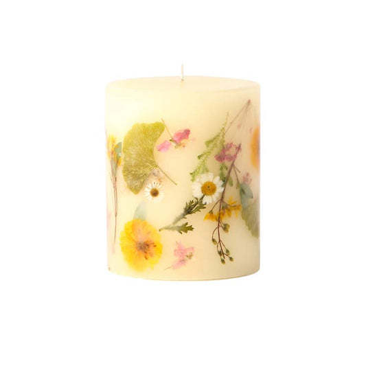 Lemon Blossom + Lychee Round Candle - Small