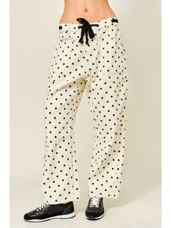 Barrel Pant - Dot