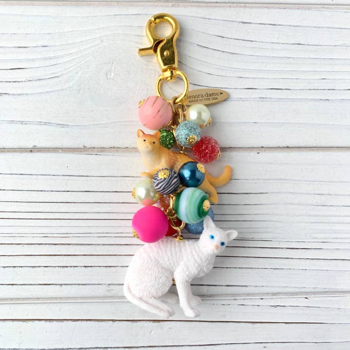 Bag Charm - Here Kitty Kitty