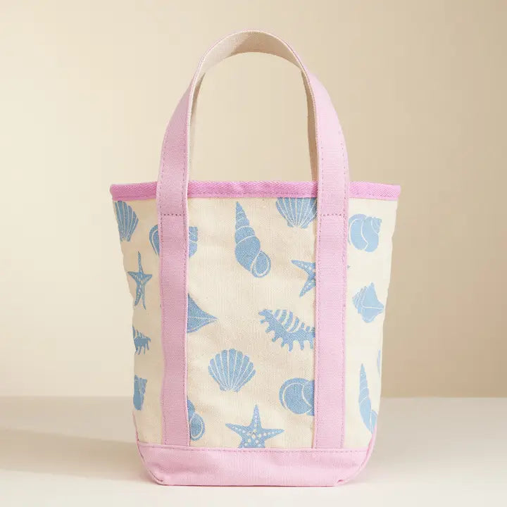 Canvas Tote Bag - Sea Shell Pink