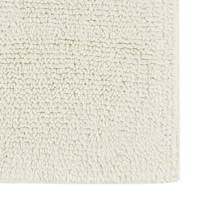 Luxury Feather Touch Reversible Bath Rug - Ivory