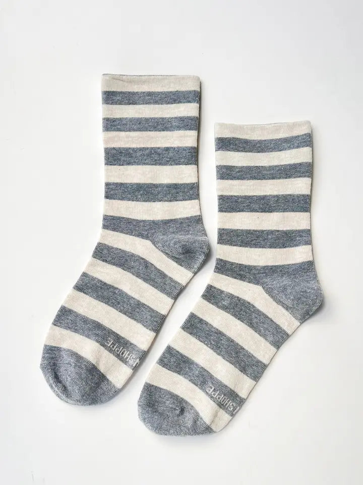 Wide Wally Socks - Grey