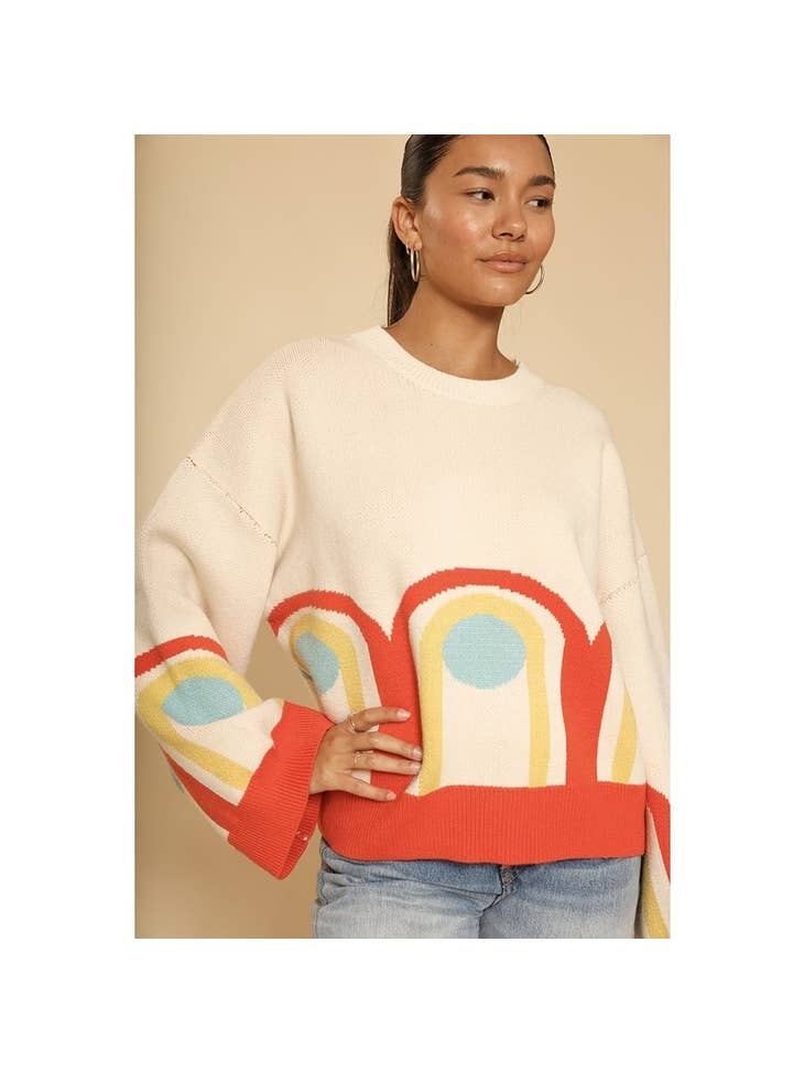 Retro Arch Sweater