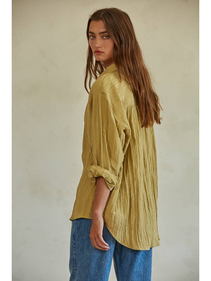 The Brighton Shirt - Dusty Yellow