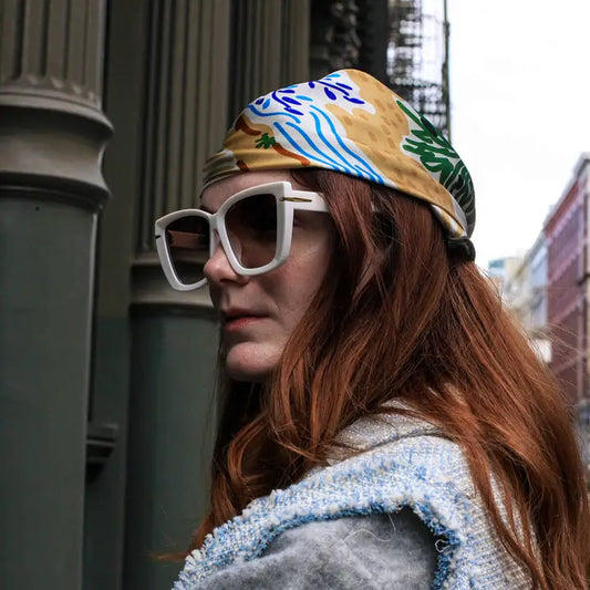 Silk Scarf - After Sunset