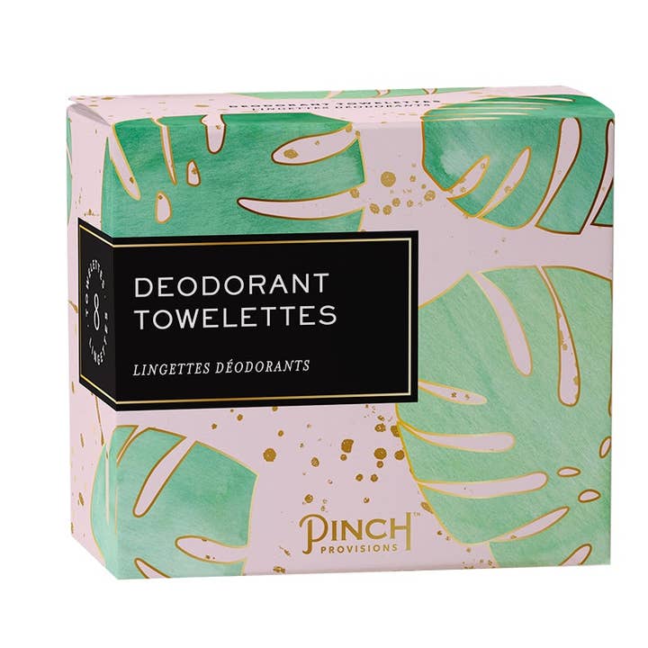 Deodorant Towelettes - Monstera