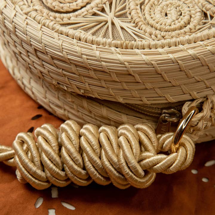 Fringe Crossbody Bag - Circle