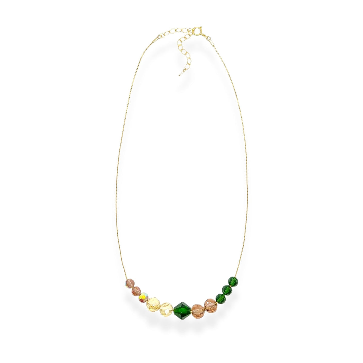 Beaded Crystal Necklace - Muse