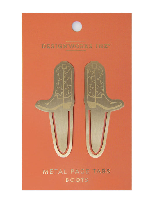 Metal Page Tabs - Boots