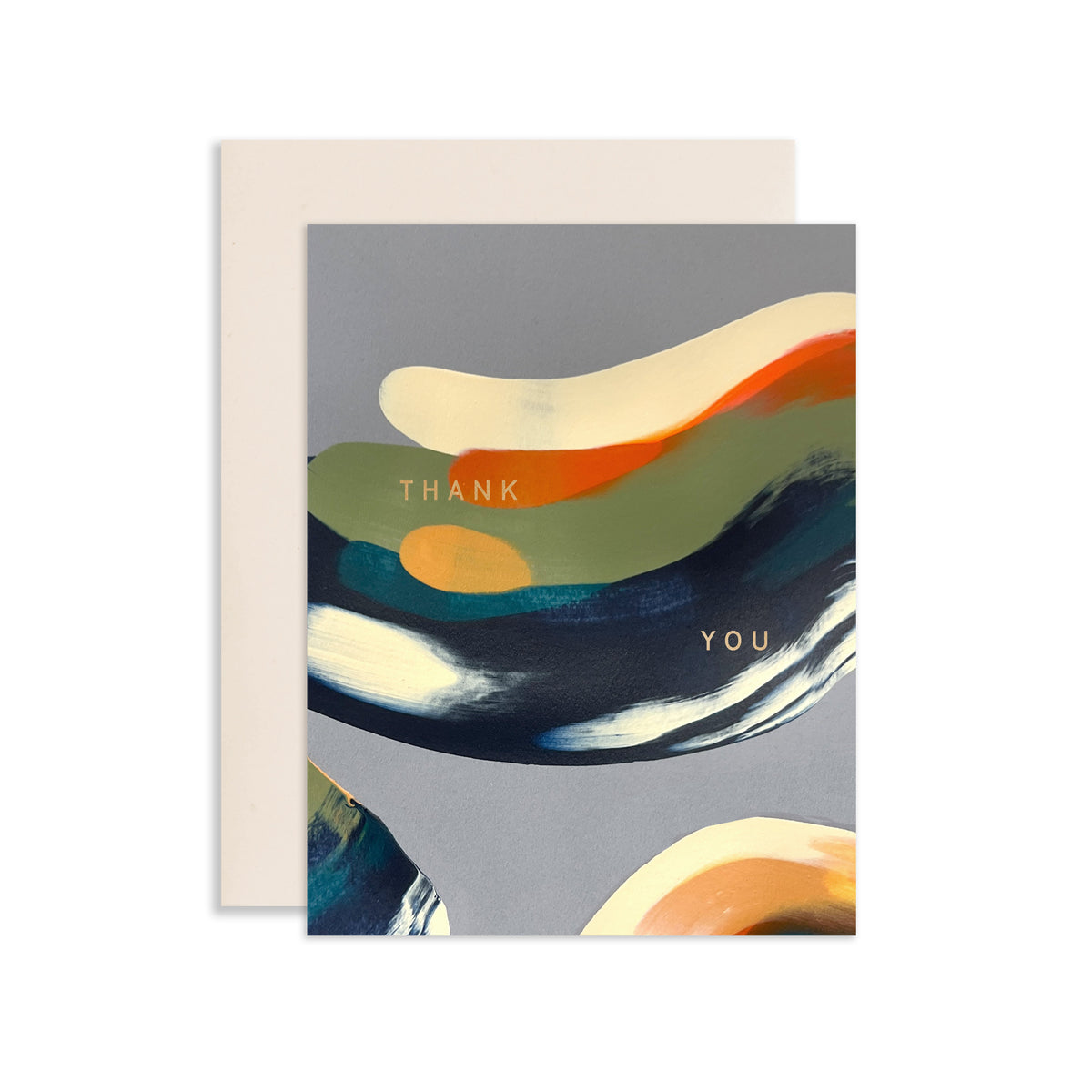 Shadow Thank You Card by Moglea
