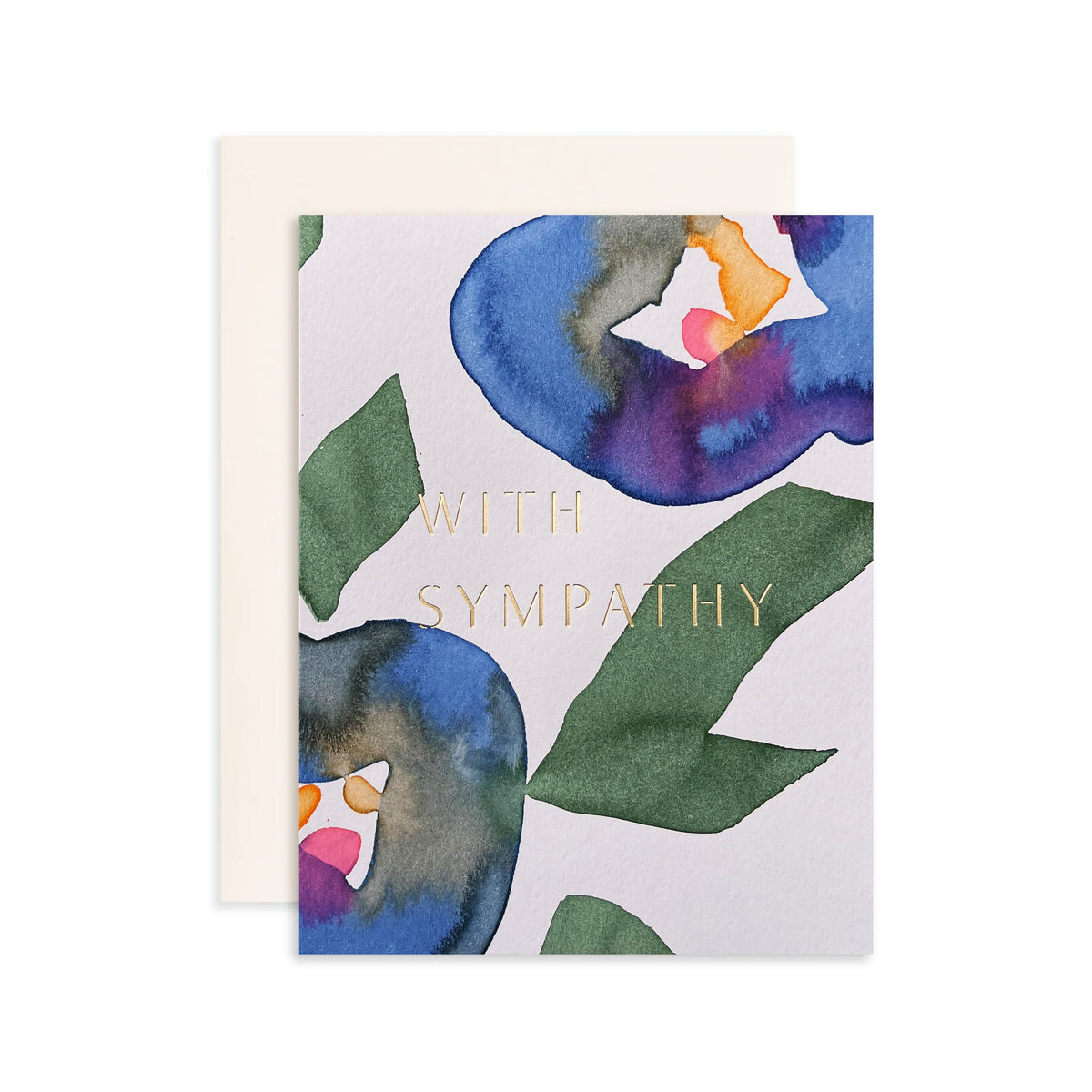 Iris Sympathy Card by Moglea