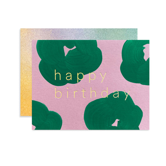 Flower Birthday Card by Moglea