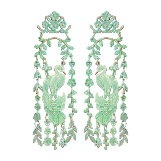 Jade Palace Garden Earrings