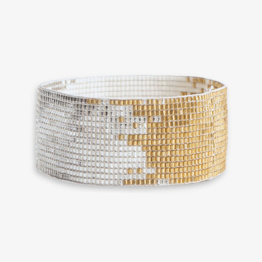 Kenzie Beaded Stretch Bracelet -  St. Moritz