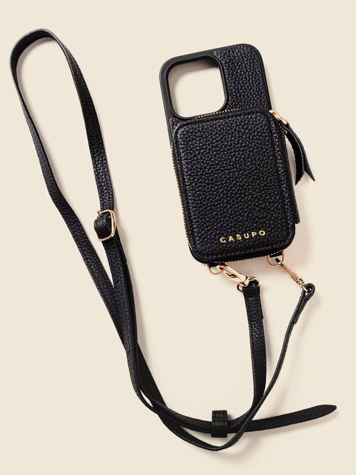 Crossbody iPhone Case - Black