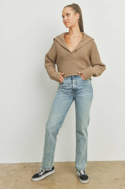 Sailing Sweater - Taupe