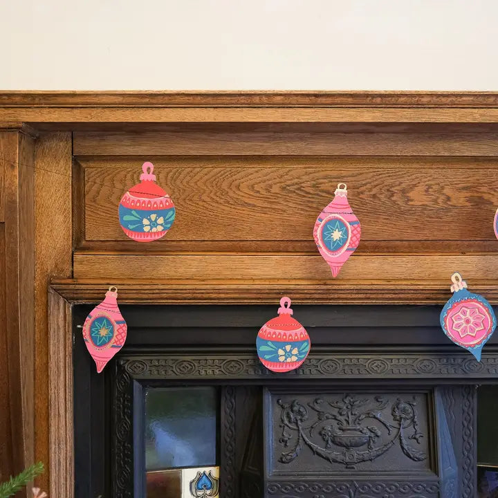 Baubles Sewn Garland
