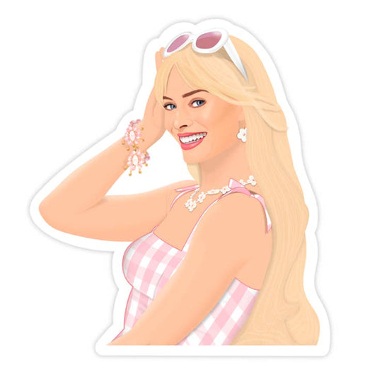 Beach Barbie Sticker