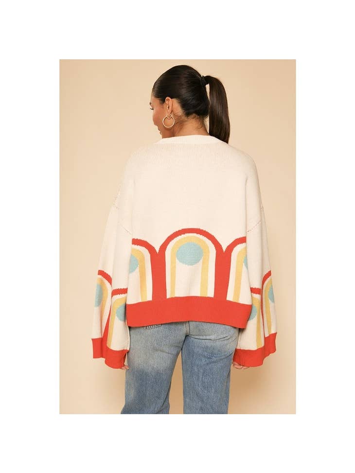 Retro Arch Sweater