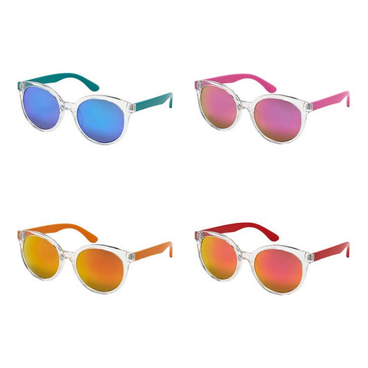 Color Pop Clear Sunglasses