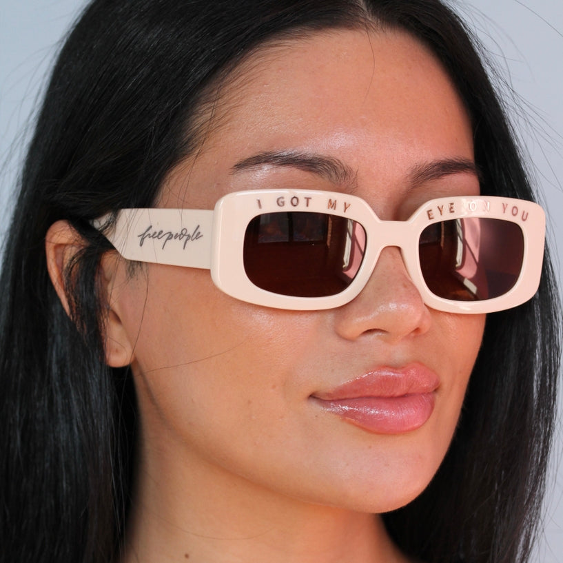 Free People X INDY Sunglasses - Cream