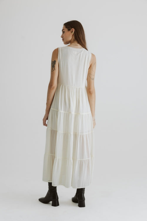 Esther Dress - Cream