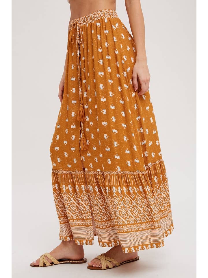 Boho Maxi Skirt - Marigold