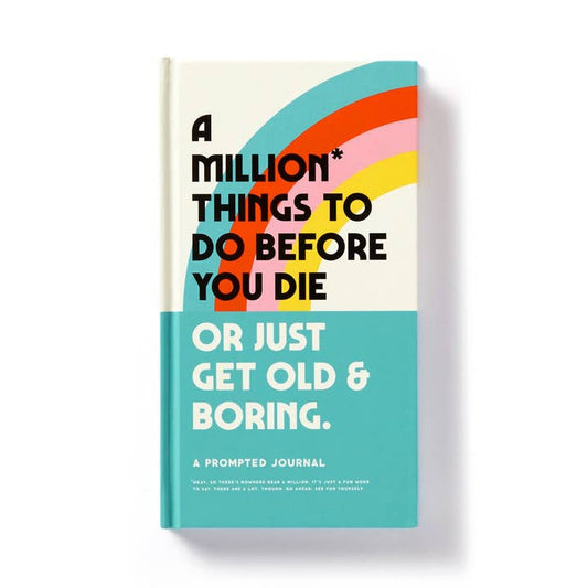 A Million Things To Do Before You Die Prompted Journal