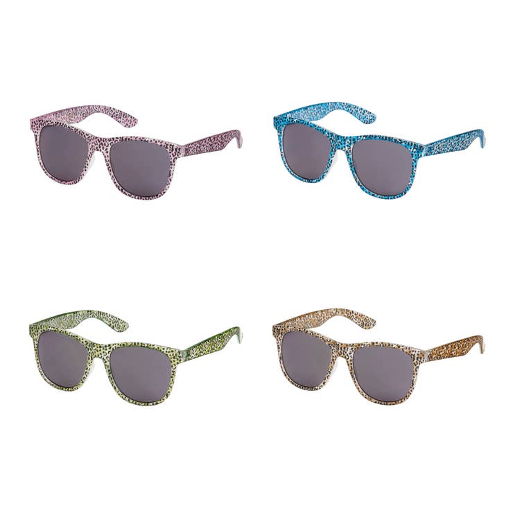 Color Pop Leopard Sunglasses