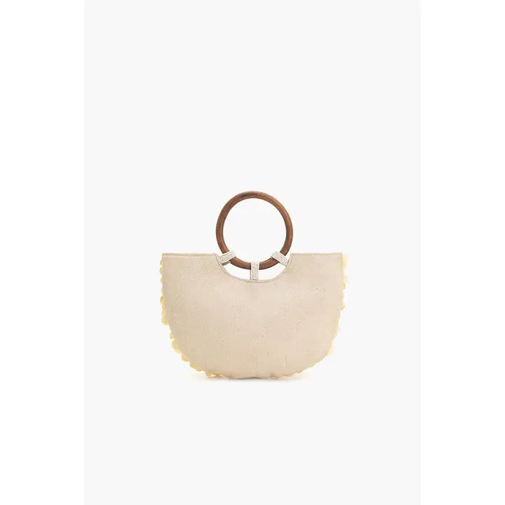 Mermaid Scale Top Handle Bag