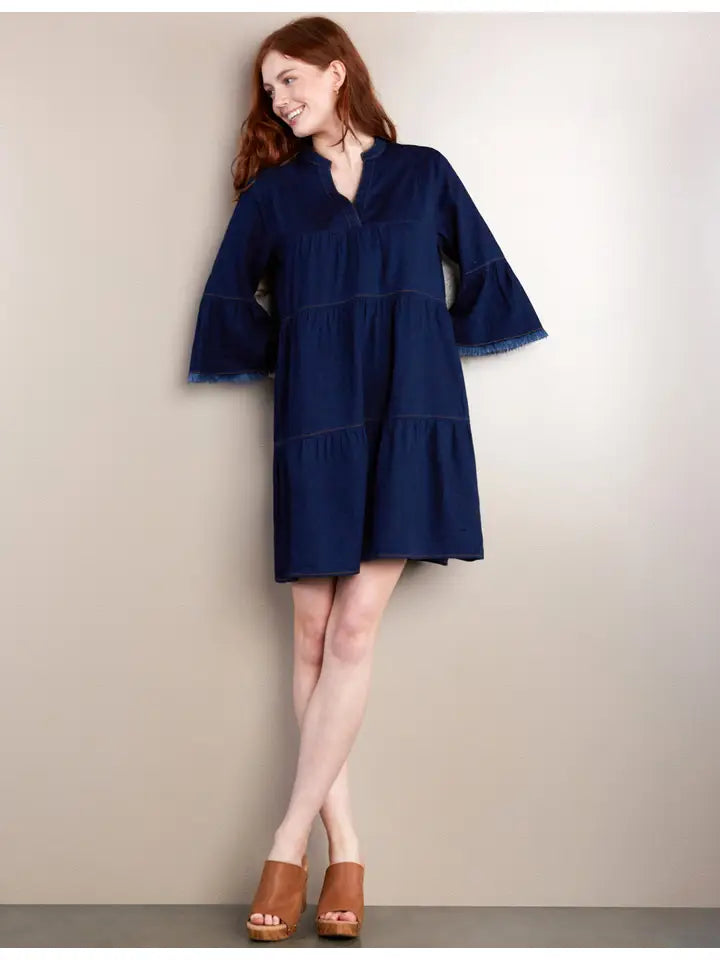 Weekend Dress - Raw Denim
