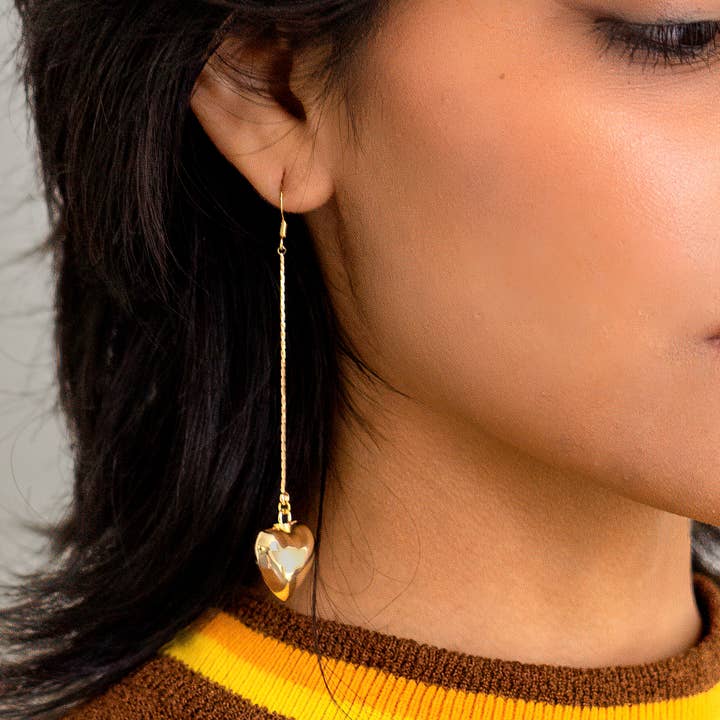 The Hearty Boys Earrings - Gold