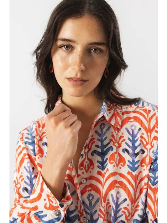 Abstract Pattern Shirt - Multi