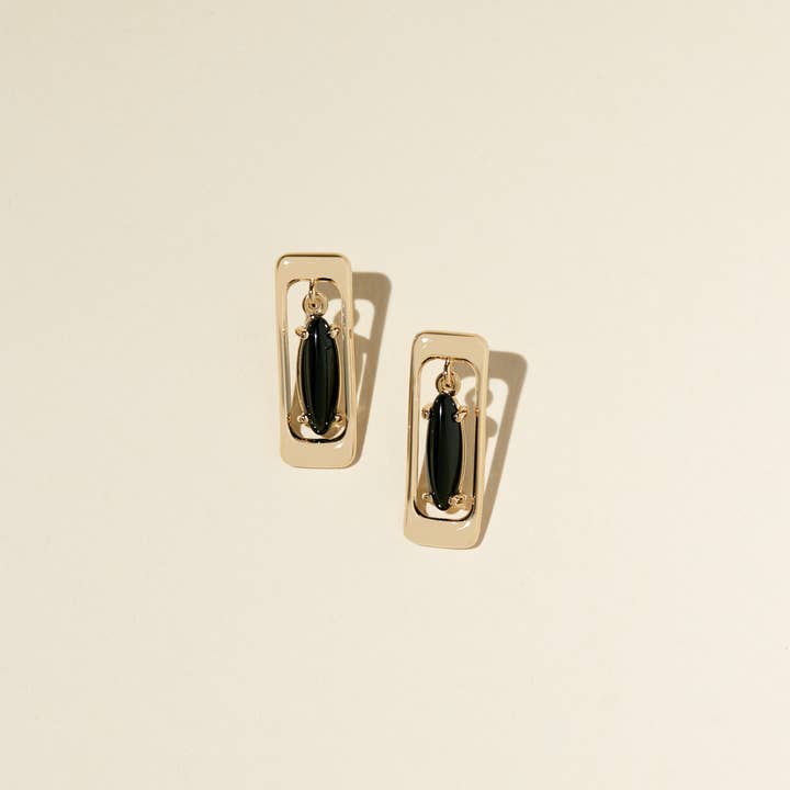 Concord Earrings - Black