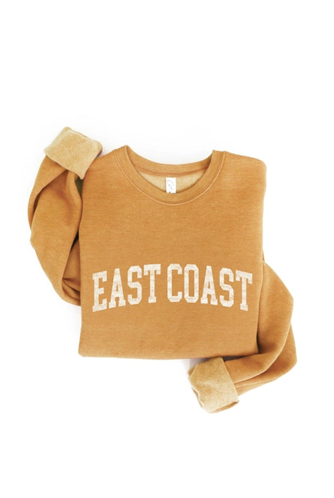 East Coast Sweatshirt - Heather Mustard
