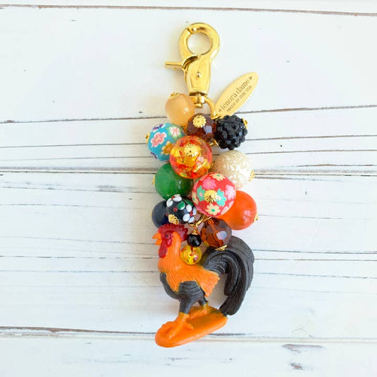 Bag Charm - Rooster