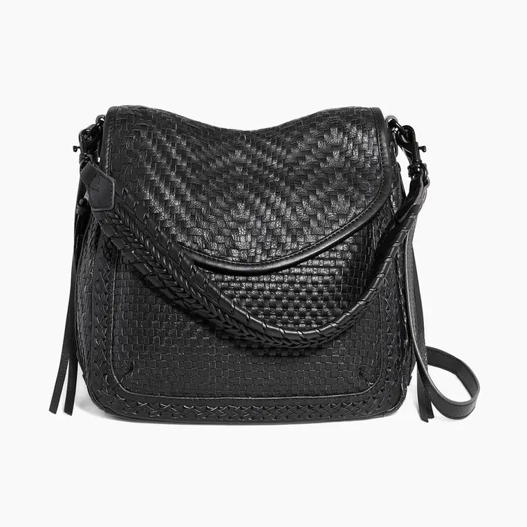 All For Love Convertible Shoulder - Black Woven