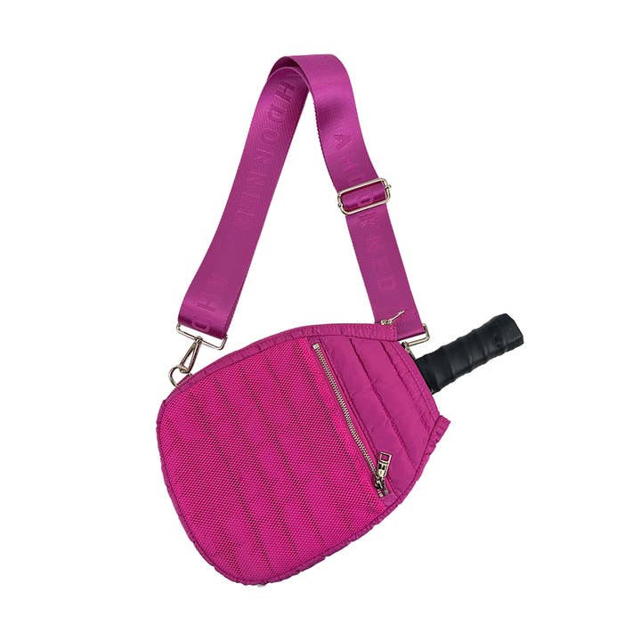 Poppy Pickleball Paddle Crossbody - Pink