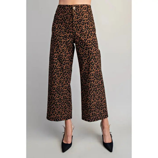 Leopard Printed Pants