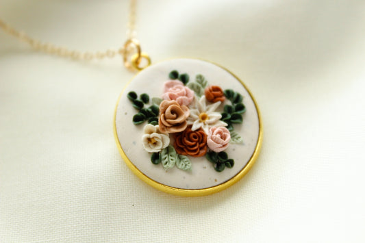 Wildflower Bouquet Necklace