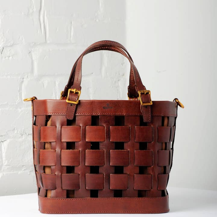 Venture Basket Tote - Chestnut