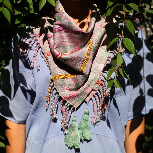 Hand Woven Scarf - Rosita