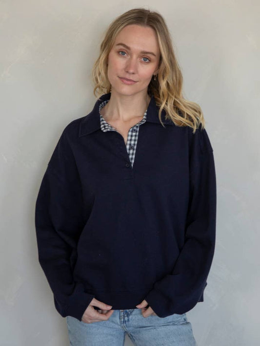 Maggie Sweater - Deep Navy