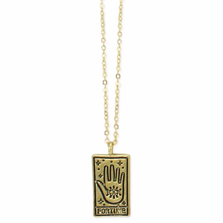 Tarot Card Necklace - Fortune